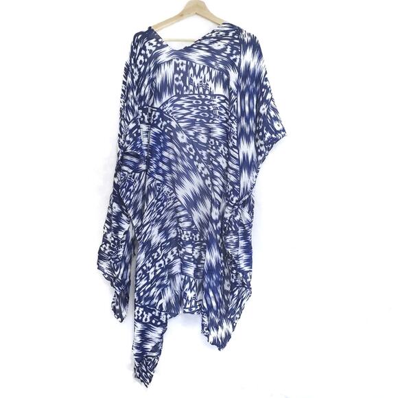 Michael Stars | Ruana Pattern Convertible Coverup - Picture 6 of 8